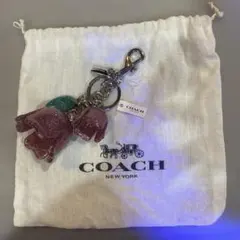 コーチ coach 小鳥のバッグチャーム バード キーホルダー キーリング
