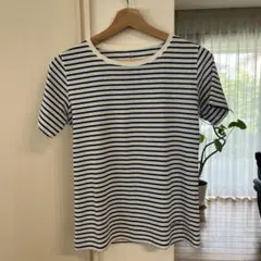 モンベル　WIC.ボーダーT Women's Mサイズ　WT/IB