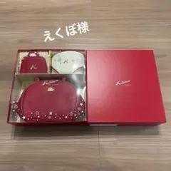 Kitamura ポーチ タオルハンカチ ミラー ギフトセット