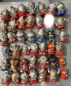 ウルトラマン指人形　32体　消しゴム　1体　 ウルトラマン　ソフビ　フィギュア ウルトラマン指人形 32体 消しゴム 1体 ウルトラマン ソフビ