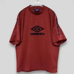 美品　90' UMBRO アンブロ 半袖ゲームシャツ　　サッカー　ヴィンテージのサムネイル