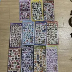 ボンボンドロップシール　和柄　11種セット