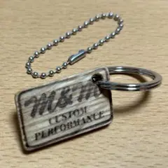 新品 M&M CUSTOM PERFORMANCE キーホルダー ①