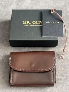 MR.OLIVE ミスターオリーブ プエブロレザー ミニウォレット 2つ折り A