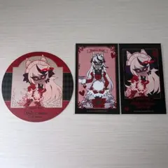 ハズビンホテル アニメイトカフェ カミラ 箔押しカード 特典コースター