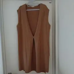 GU ジレ ロングベスト