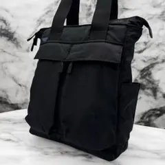 美品 マンハッタン・パッセージ×ANA トートバッグ ナイロン ブラック