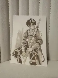 進撃の巨人 リヴァイ 映画 入場特典 ポストカード