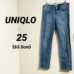 【UNIQLO ユニクロ】 スリムフィットジーンズ ブルーデニム カジュアル