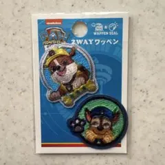 ☆パウパトロール 2WAY ミニワッペン①☆