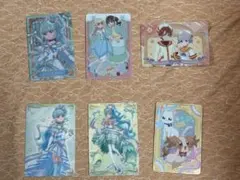 キュアリリアン カードセット ウエハース カードグミ 6枚