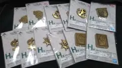 ぴ*長様 ジョジョの奇妙な冒険　一番くじ　H賞メタルピンズコレクション　12点セ