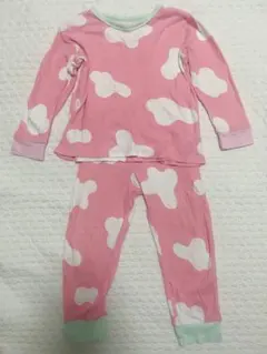 みいつけた　オフロスキー　パジャマ 100 ピンク　ベルメゾンのサムネイル