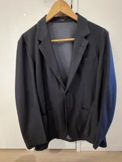 ダークグレー ビジネスジャケット ストレッチ性