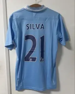 【激レア】マンチェスターシティ ダビドシルバ　SILVA 21 Mサイズ