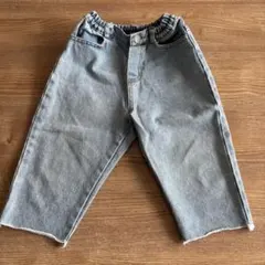 monmimi minibonbon デニムパンツ ライトブルー　S