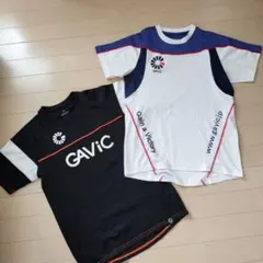 150cm 2枚まとめて　ガビック　ゲームシャツ　サッカー　フットサル　キッズ