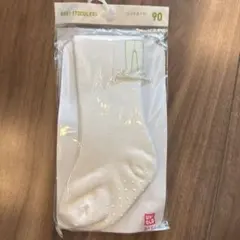 【新品未開封】UNIQLO ベビー　タイツ　ホワイト 90