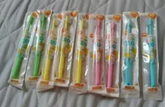 歯科専用 タフト20M 6～12才用 子供用歯ブラシ 9本セット+おまけ