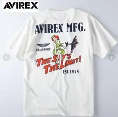 【AVIREX アビレックス】バック プリント Tシャツ 半袖 M