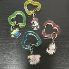 ディズニーチャーム付きカラビナ