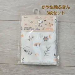 Peanuts スヌーピー ふきん 3枚セット 30×30cm