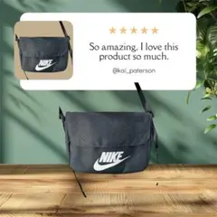 36★Nike ブラック ショルダーバッグ