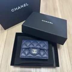 シャネル★デニム財布　ヴィンテージ シャネル 財布 二つ折り デニム 長財布 デニム 【極美品】正規品