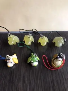 お茶犬ストラップセット　非売品