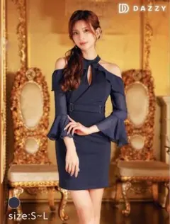 【ぬぬちゃん様専用】DAZZY ネイビー ドレス
