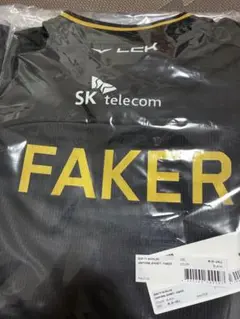 SK telecom FAKER ユニフォームジャージ ブラック