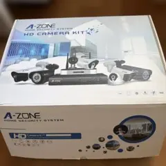 新品A-ZONE 130万画素防犯カメラキット4CHレコーダー＆4台防犯カメラ Amazon.co.jp: 【500万画素対応+13.3インチモニター】A-ZONE 防犯