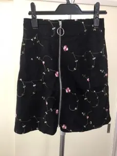 OLIVE des OLIVE 花柄スカート