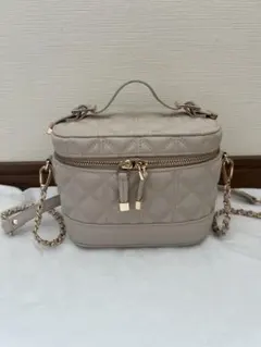 RANDA ランダ キルティング バニティバッグ ショルダー付き 2WAY