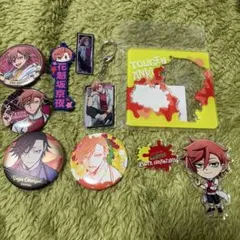 【桃源暗鬼】 花魁坂京夜 缶バッチ、アクスタ、シールなど