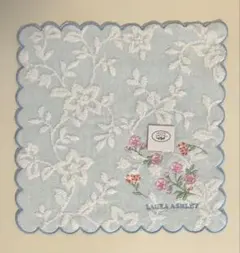【LAURA ASHLEY】タグ付き タオルハンカチ