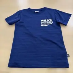 140 Wilson Tシャツ ネイビー ロゴプリントのサムネイル