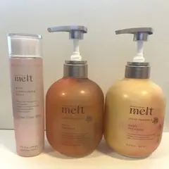 メルトモイストシャンプートリートメント　カカオフレグランス　三点セット