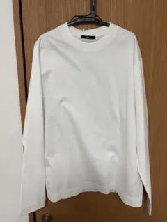 SHIPS コットン ハイゲージ ポンチ ライト ロングスリーブTシャツ