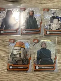 topps star wars high tek 5枚まとめ売り