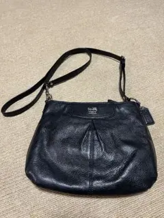 COACH ショルダーバッグ ブラック レザー
