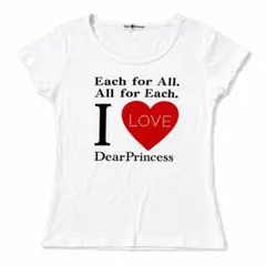 Dear Princess 半袖Tシャツ ホワイト ロゴプリントのサムネイル