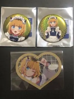 推しの子】星空メイドver. ホログラム缶バッジ MEMちょ - メルカリ