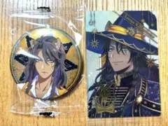 【未開封】レオナ・キングスカラー　缶バッジ、トレーディングカードセット