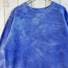 古着　長袖　スウェット タイダイ　裏起毛　無アメカジ