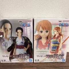 ワンピース THE 出航 ナミ　ロビン　フィギュアセット
