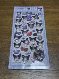 サンリオ ぷくぷくシール ボンボンドロップシール クロミ