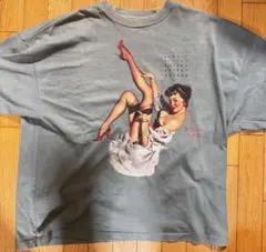 DAIRIKU 20AW Pinup Girl Sleeve Teeのサムネイル