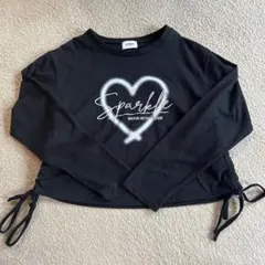 LTXC ブラック 長袖カットソー M
