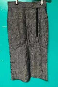 Yohji Yamamoto リネン タイトスカート サイズ1のサムネイル